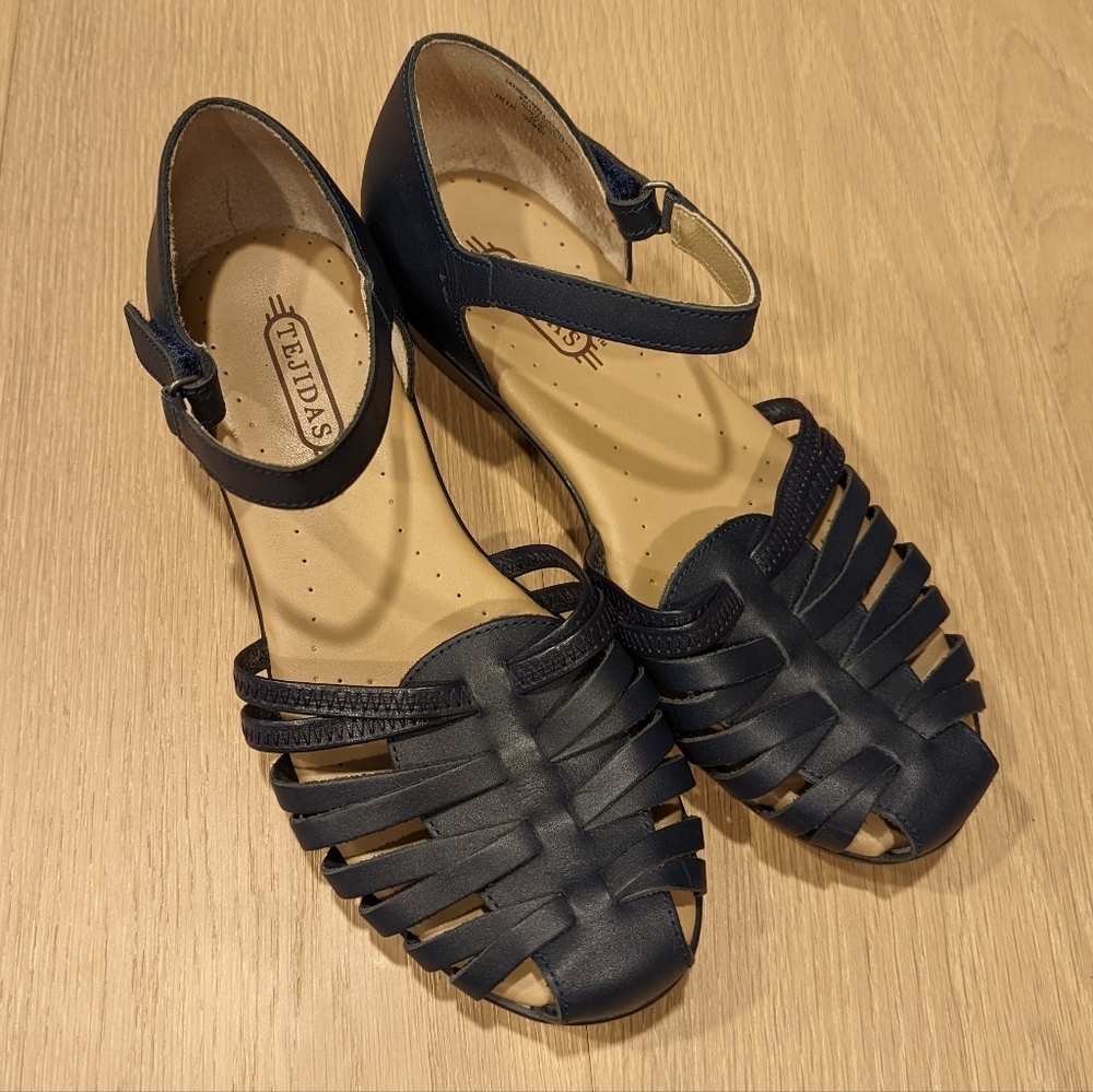 Women's Navy Sandals